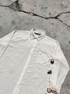 Aesthetic ZARA Silk Shirt For Women