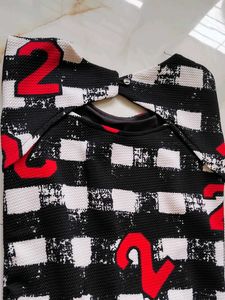 Short One Piece Dress With Detachable Belt