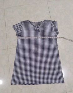 Gingham Checkered Top Bust 34,36