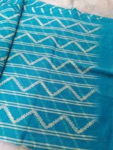 Cotton Lahriya Saree