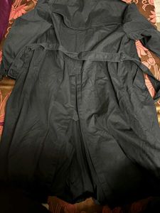 black trenchcoat