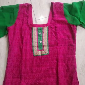 A.S Collection Bring A Pink Combination With Green