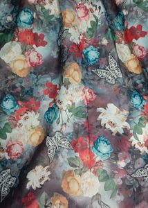 Floral Print Skirt