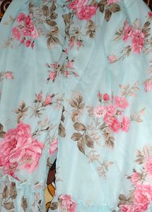 Floral Crop Top &amp; Palazzo Set