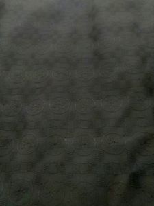 Black Embroidered Fabric