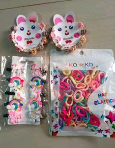 Cute Kids' Hair Accessories Bundle
