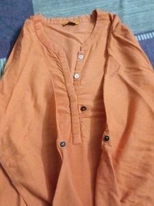 Orange Kurta
