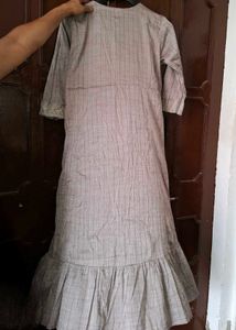 Embroidered Light  Tunic Dress