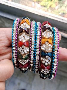 Beautiful stone bangles