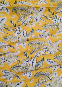 Yellow Floral Kurta Set