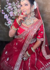 Stunning Red Bridal Lehenga