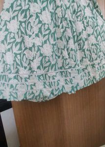 Cotton Gown And Duppatta New With Tag