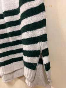 Striped Knit Sweater