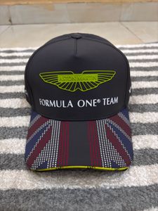 Aston Martin F1 X BOSS Unisex Grey Baseball Cap