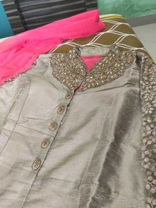 gown with skirt