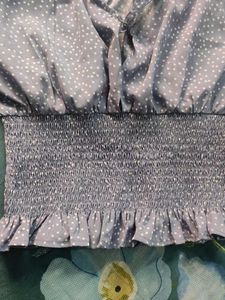 ⛔Sale⛔SSS Polka Dot Blouson Top