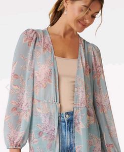 Forever New Floral Lightweight Coverup Dress