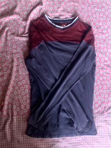 Color Block Long Sleeve Tee