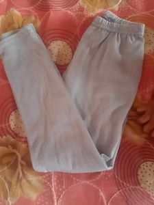 Kids 5leggins 2green One Is Grey On White ,Cream
