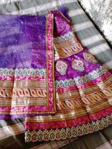 Bridal Lehenga Choli Set 11ya 12 Year Girl