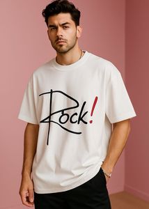 Rock Graphic Oversized Tshirt With High Quality