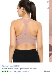 Reebok Lightly Padded Sports Bra