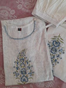 💕MULMUL KURTA SET💫