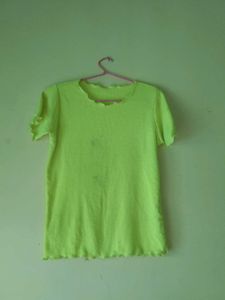 💥Neon Green crop Top