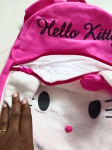 Pink Plush Backpack