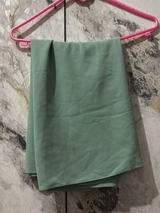 Sage Green Chiffon Scarf