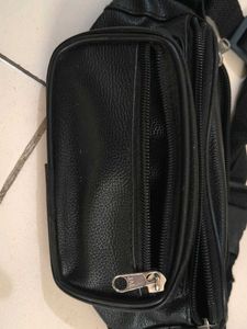 Black Waist Bag