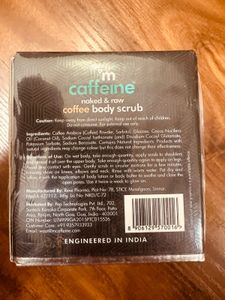 mCaffeine Coffee Body Scrub