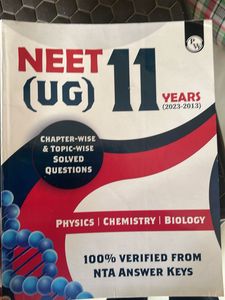 NEET (UG) 11 Years Solved Questions
