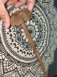 Combo - Wooden Rolling Pin/Belan, Spatula, Blender