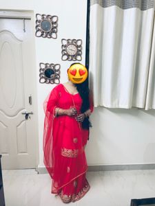 latest fashion heavy work sharara dress