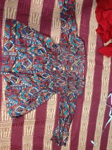 Printed  elastic top