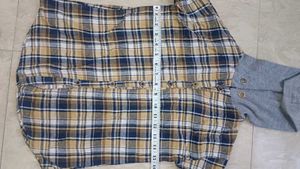 Plaid Flannel with Hoodie