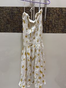 cute backless dress