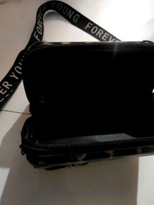 Leopard Print Mini Suitcase Bag