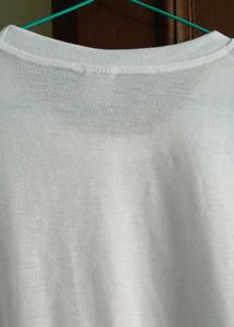 Plain White Cotton T-Shirt