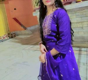 Kurta Set Bottom Nd Dupatta Bust 32/34 Fited
