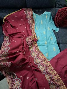 Elegant Kurta Set &amp; Dupatta