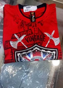Red Graphic Tee
