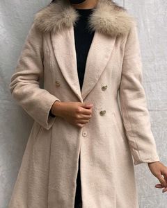 Furry Double breasted OverCoat