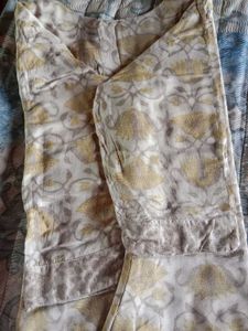 Muslin Silk Printed Kurti