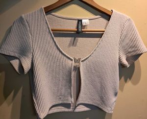 Cute Butterfly Crop Top