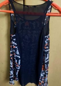 Patterned Tank Top