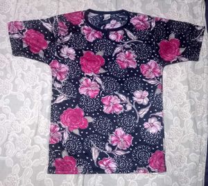 Floral Print T-Shirt