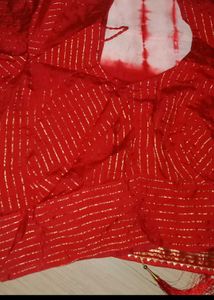 Saree with blouse
