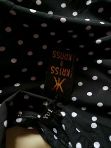 Chic Black Polka Dot Bodycon Dress